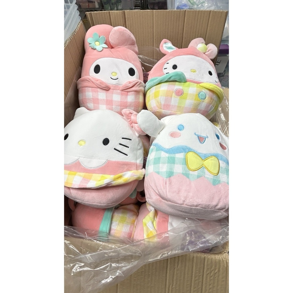 Hello Kitty & Friends 8" Squishmallow Plush 24 Pack